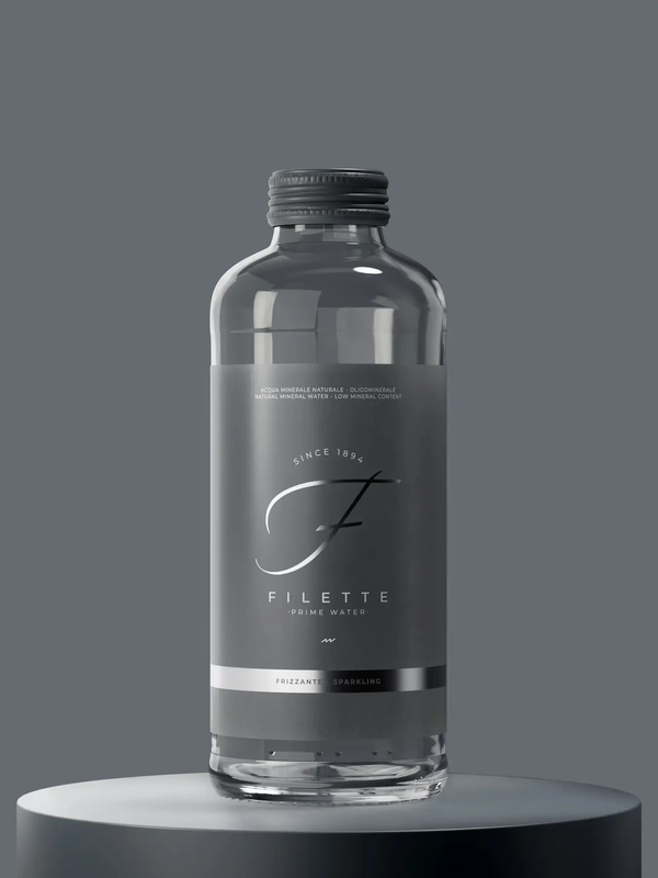 Acqua Filette La Spirit 66 pétillante 66 cl · verre