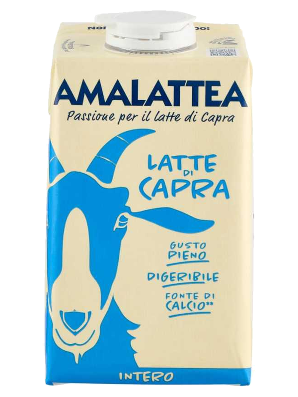 Amalattea lait de chèvre entier UHT 500 ml · brique