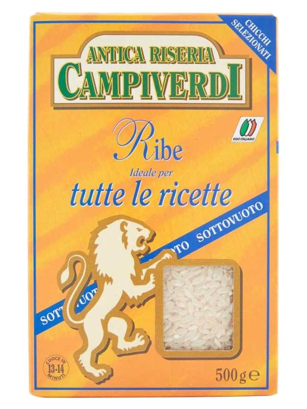 Antica Riseria Campiverdi riz Ribe 500 g · boîte