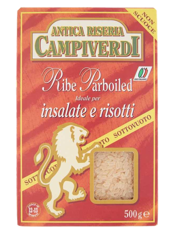 Antica Riseria Campiverdi riz Ribe étuvé 500 g · boîte