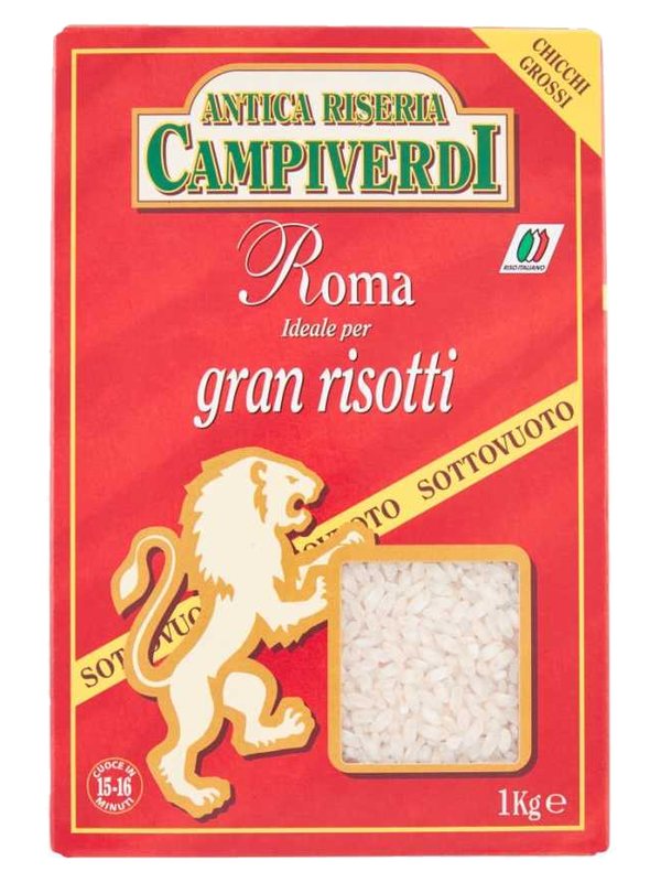 Antica Riseria Campiverdi riz Roma 1 kg · boîte
