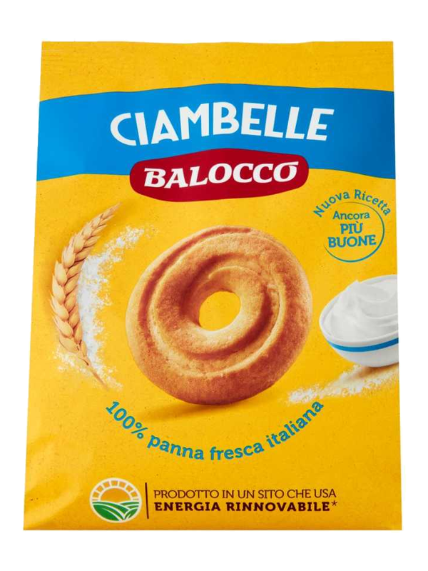 Balocco biscuits Ciambelle à la crème fraîche 700 g · paquet