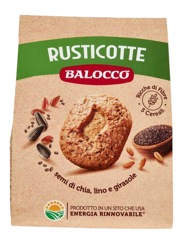 Balocco biscuits complets Rusticotte aux graines 700 g · paquet