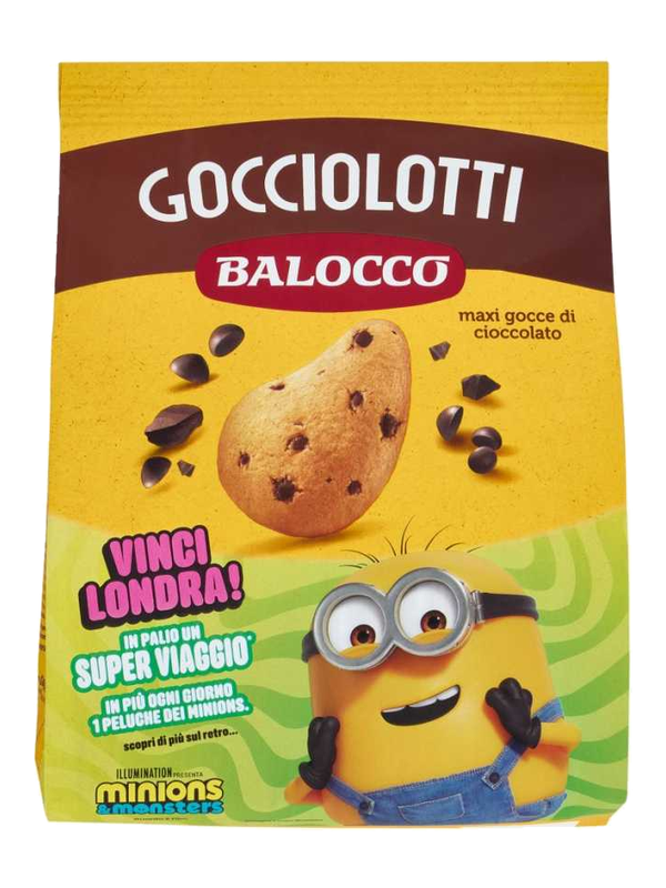Balocco biscuits Gocciolotti aux grosses pépites de chocolat 700 g · paquet