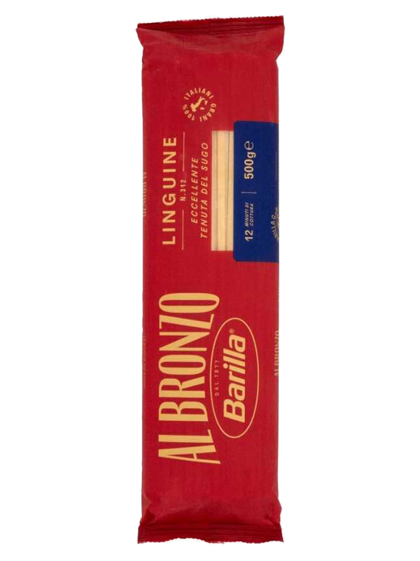 Barilla Al Bronzo Linguine n°312 500 g · paquet