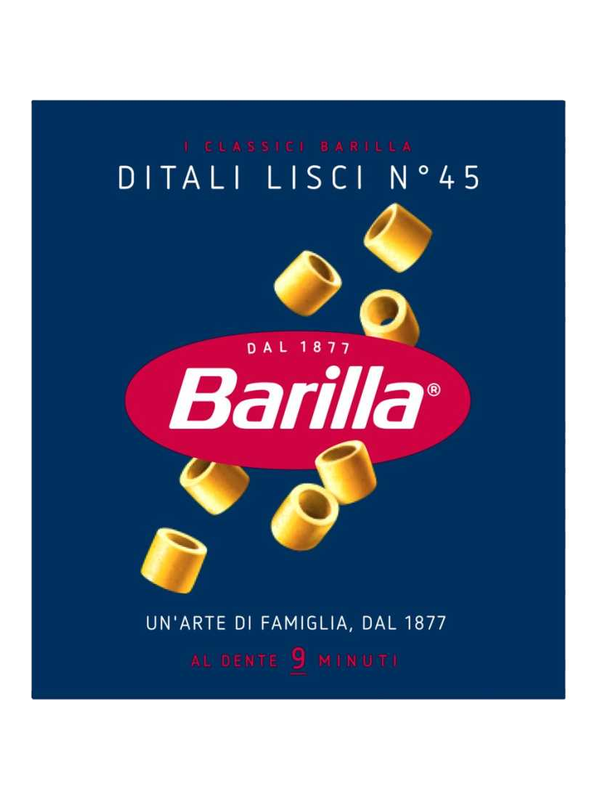 Barilla Ditali Lisci n°45 500 g · boîte