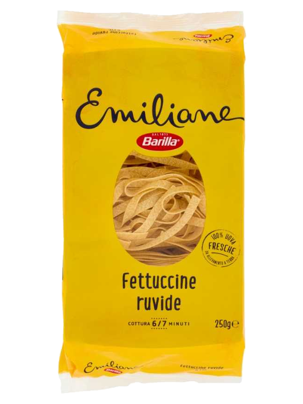 Barilla Emiliane Fettuccine aux œufs tréfilées au bronze n°175 250 g · paquet