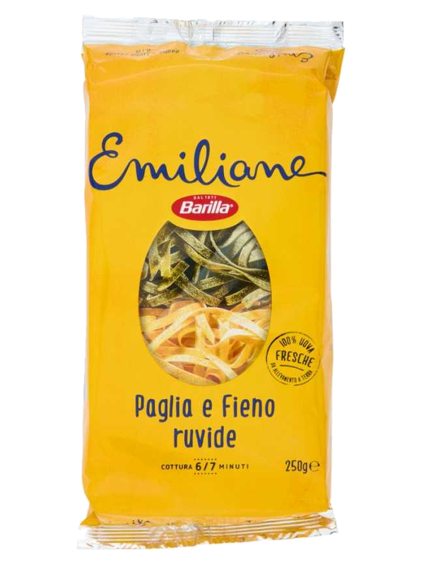 Barilla Emiliane Paglia e Fieno aux œufs tréfilées au bronze n°171 250 g · paquet