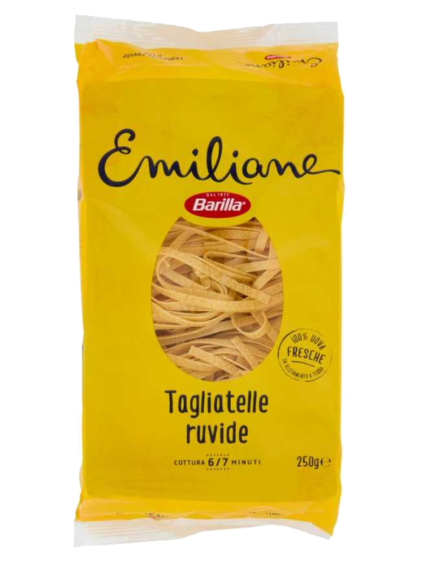 Barilla Emiliane Tagliatelle aux œufs tréfilées au bronze n°174 250 g · paquet