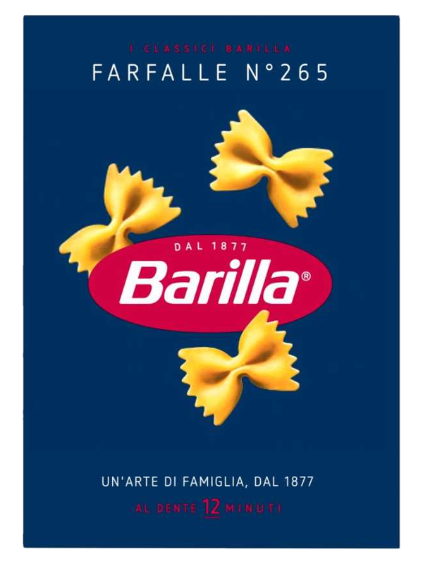 Barilla Farfalle n°265 500 g · boîte