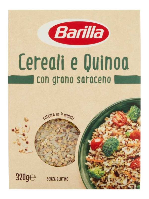 Barilla mélange de céréales et quinoa 320 g · boîte