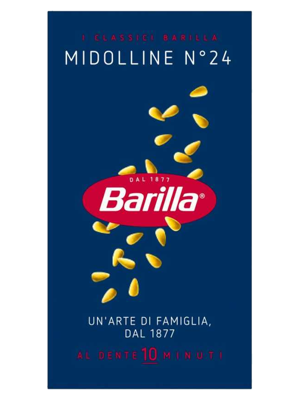 Barilla Midolline n°24 500 g · boîte