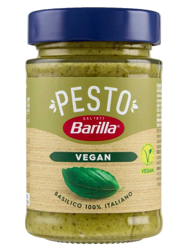 Barilla pesto alla genovese végan sans fromage 195 g · bocal