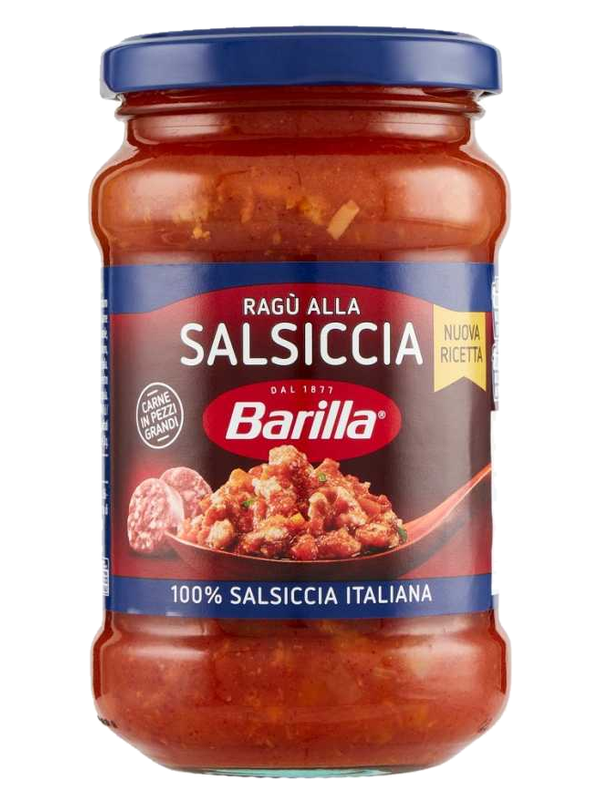 Barilla ragù contadino au vin rouge 300 g · bocal