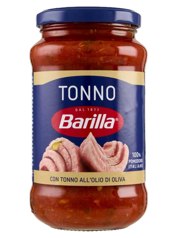 Barilla sauce tomate au thon 400 g · bocal