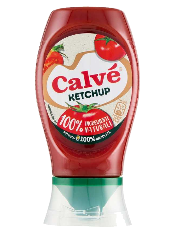 Calvé ketchup Top Down 250 ml · flacon