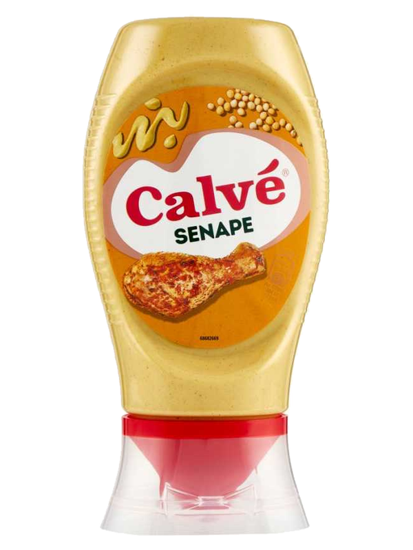 Calvé moutarde Top Down 250 ml · flacon