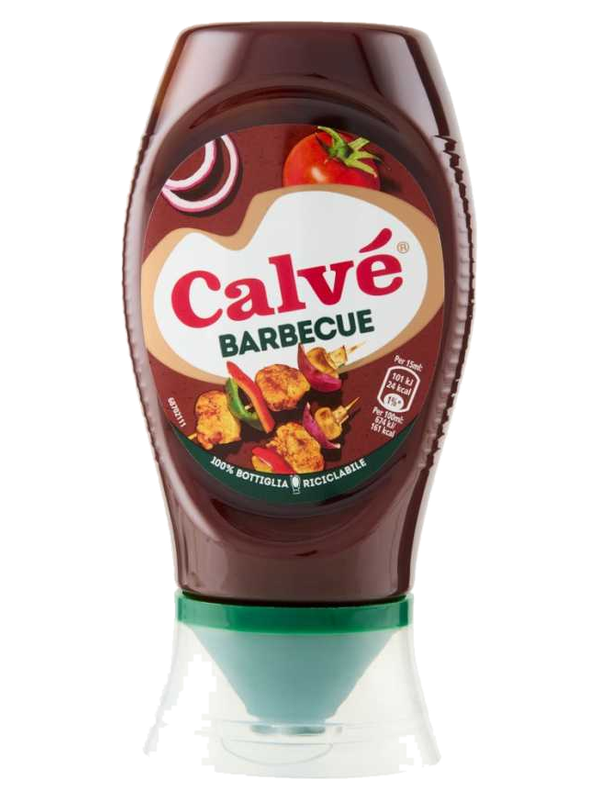 Calvé sauce barbecue Top Down 250 ml · flacon