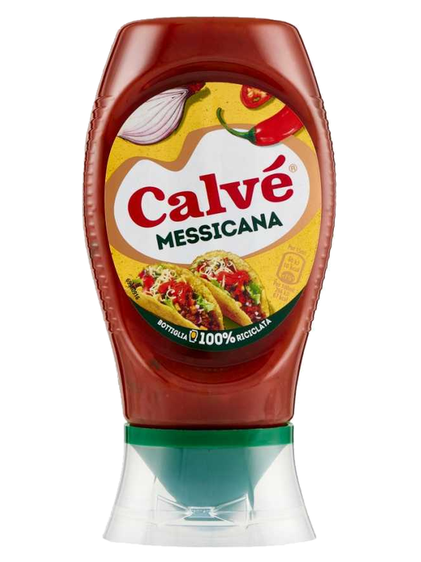 Calvé sauce mexicaine Top Down 250 g · flacon