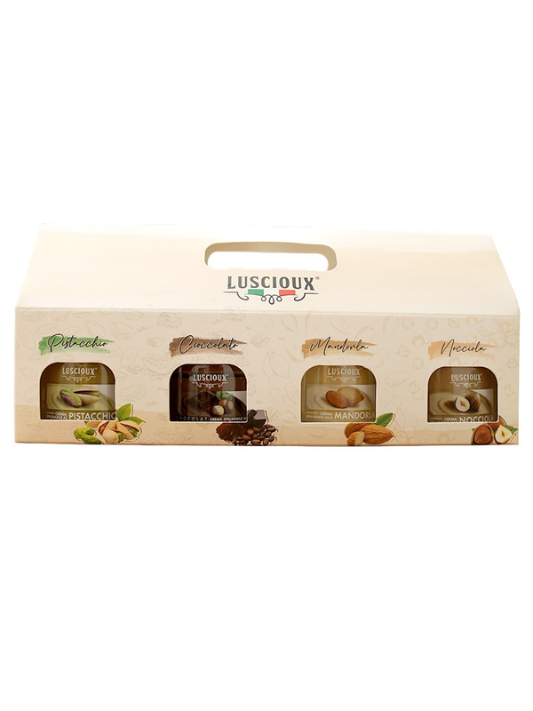 Coffret Douceur Spalmabili, 4 crèmes à tartiner · coffret