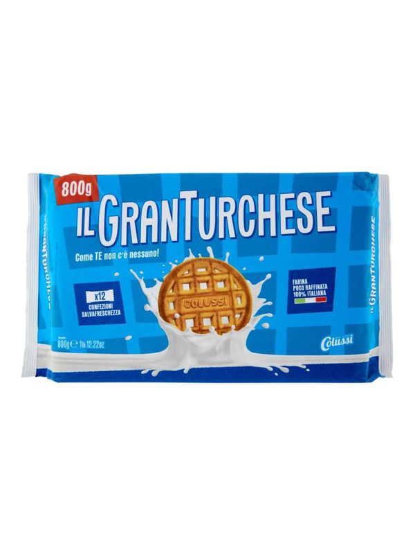 Colussi Gran Turchese sans huile de palme 800 g · paquet