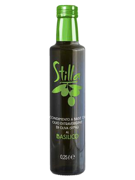 Condiment à l'huile d'olive vierge extra, arôme basilic 0,25 L · verre Dorica