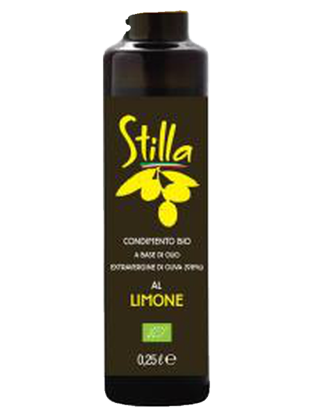 Condiment bio à l'huile d'olive vierge extra 100 % italienne, citron 0,25 L · verre Dorica