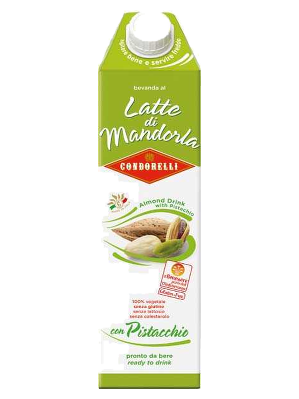 Condorelli lait d'amande et pistache 1 L · brique