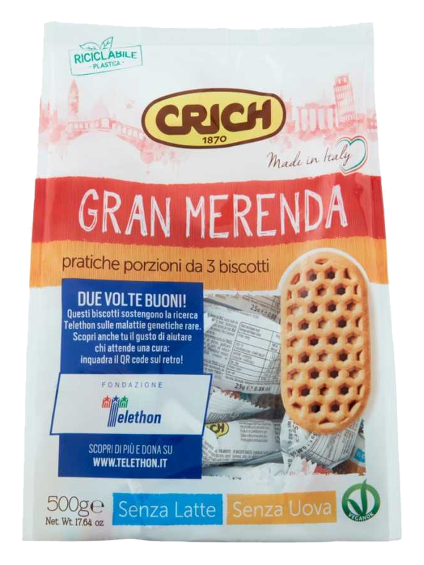 Crich sablés Gran Merenda classiques 500 g · paquet