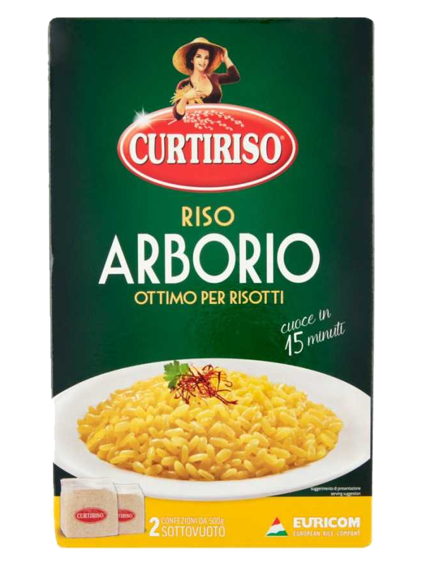 Curtiriso riz Arborio 2 x 500 g · boîte