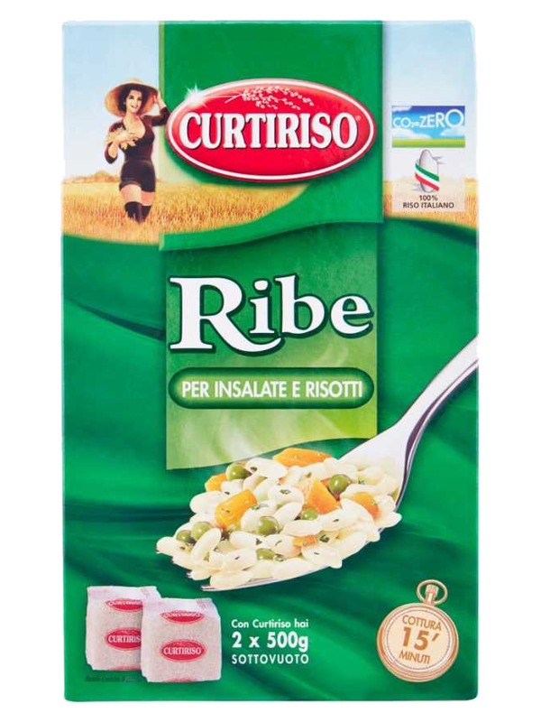 Curtiriso riz Ribe 2 x 500 g · boîte