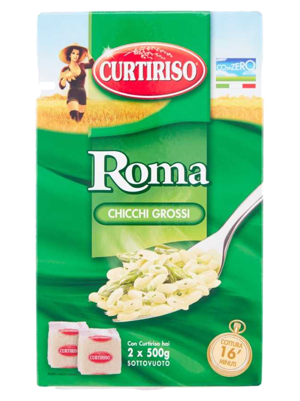 Curtiriso riz Roma gros grains 2 x 500 g · boîte