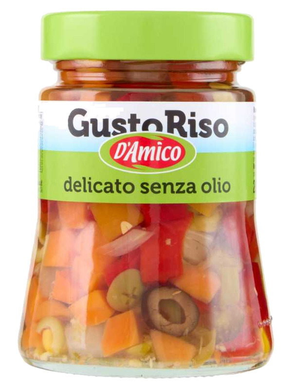 D'Amico condiment pour salade de riz Gustoriso Leggero 290 g · bocal