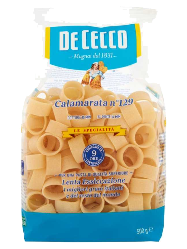De Cecco Calamarata n°129 500 g · paquet