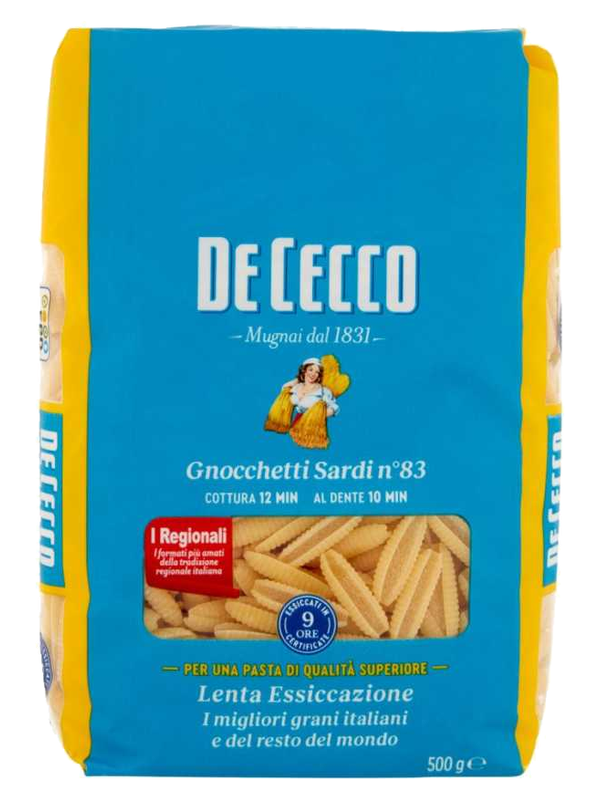 De Cecco Gnocchetti Sardi n°83 500 g · paquet