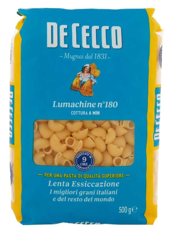 De Cecco Lumachine n°180 500 g · paquet
