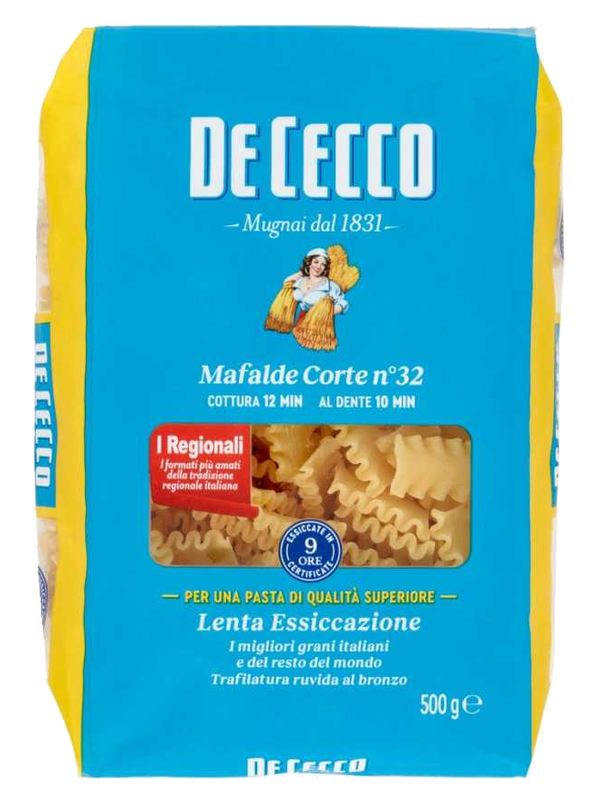 De Cecco Mafalde Corte n°32 500 g · paquet