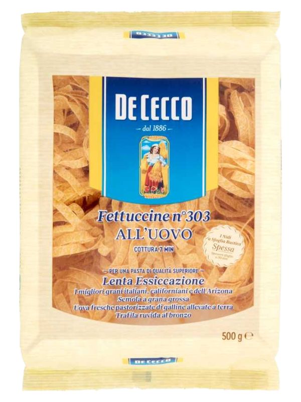 De Cecco Nidi Fettuccine aux œufs n°303 500 g · paquet
