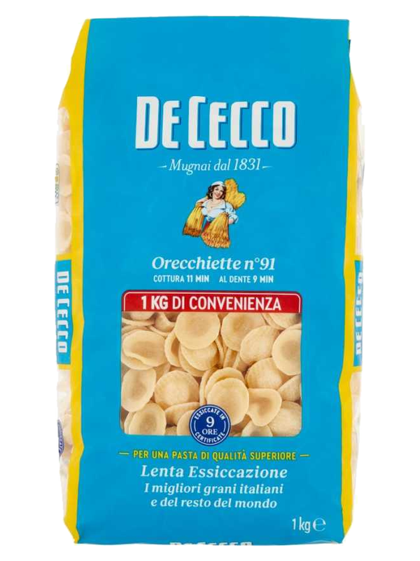 De Cecco Orecchiette n°91 1 kg · paquet
