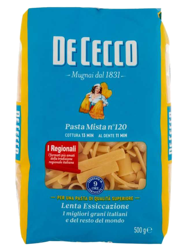De Cecco Pasta Mista n°120 500 g · paquet