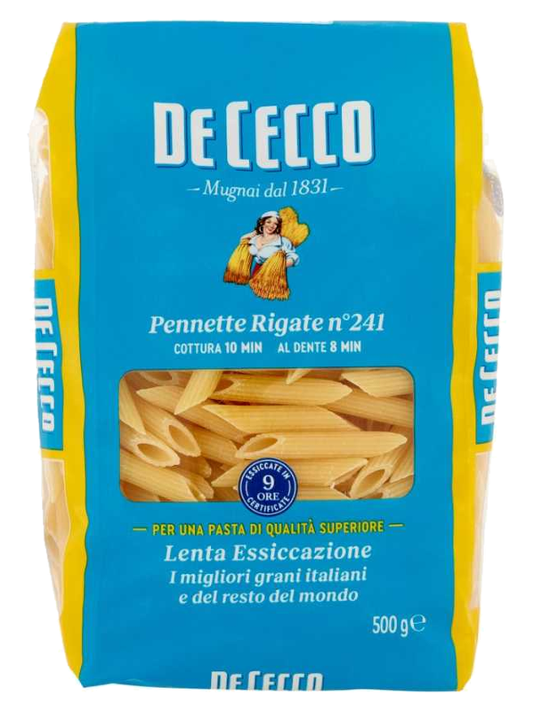 De Cecco Penne Mezzane Rigate n°241 500 g · paquet