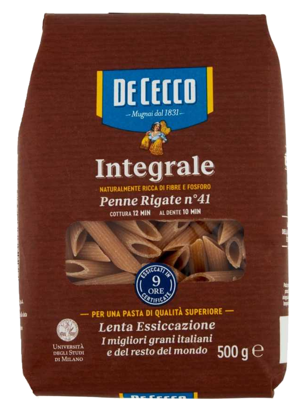 De Cecco Penne Rigate complètes n°41 500 g · paquet