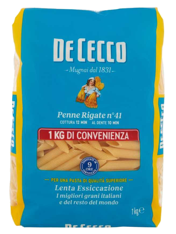 De Cecco Penne Rigate n°41 1 kg · paquet