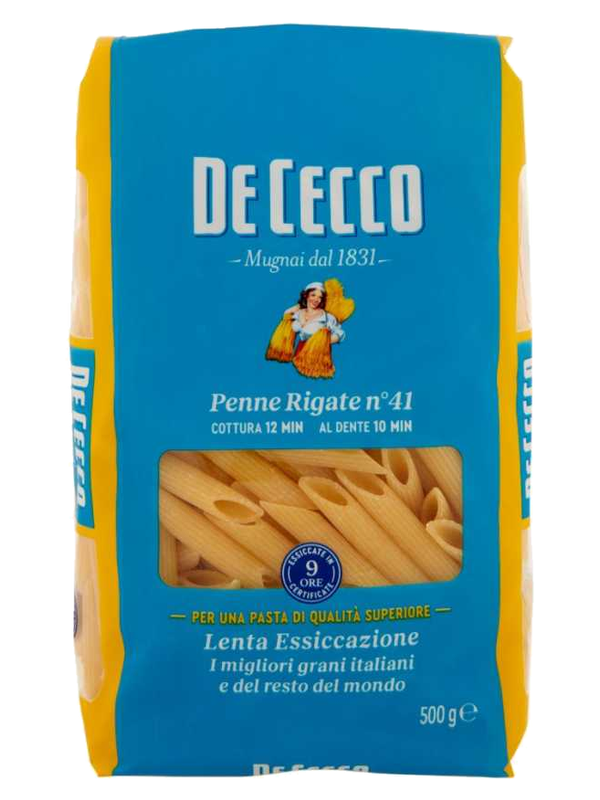 De Cecco Penne Rigate n°41 500 g · paquet