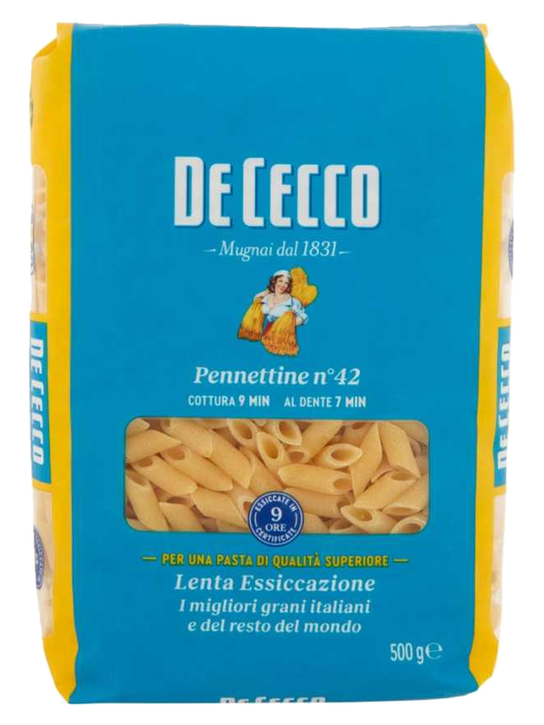 De Cecco Pennette n°42 500 g · paquet