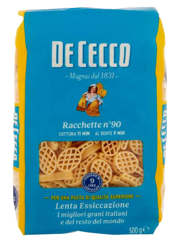 De Cecco Racchette n°90 500 g · paquet