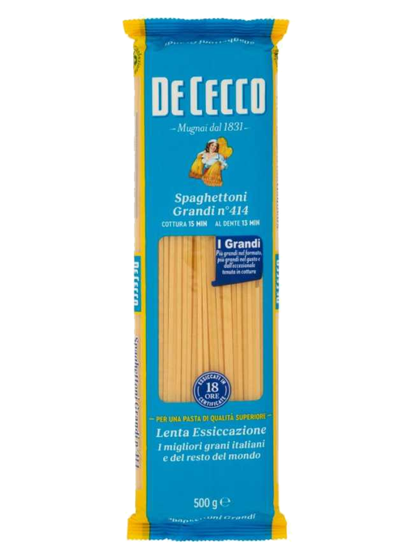 De Cecco Spaghettoni Grandi n°414 500 g · paquet