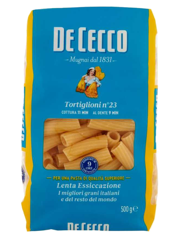 De Cecco Tortiglioni n°23 500 g · paquet