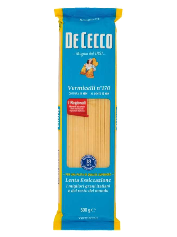 De Cecco Vermicelli n°170 500 g · paquet