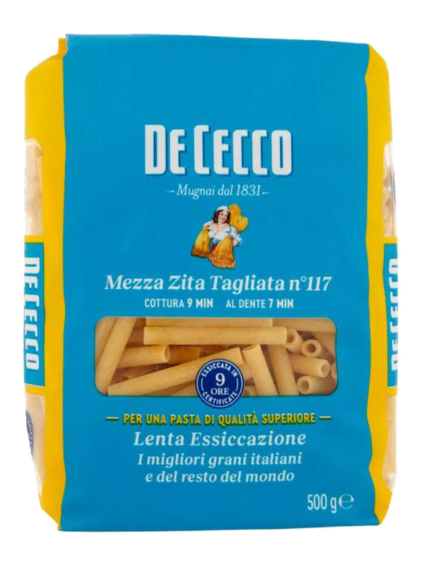 De Cecco Ziti Tagliati n°118 500 g · paquet